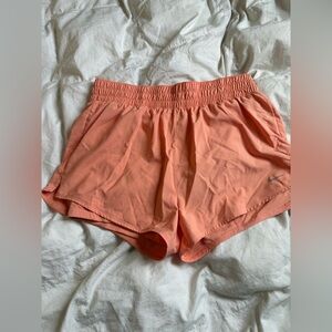 Nike Women’s Peach Athletic Running Shorts